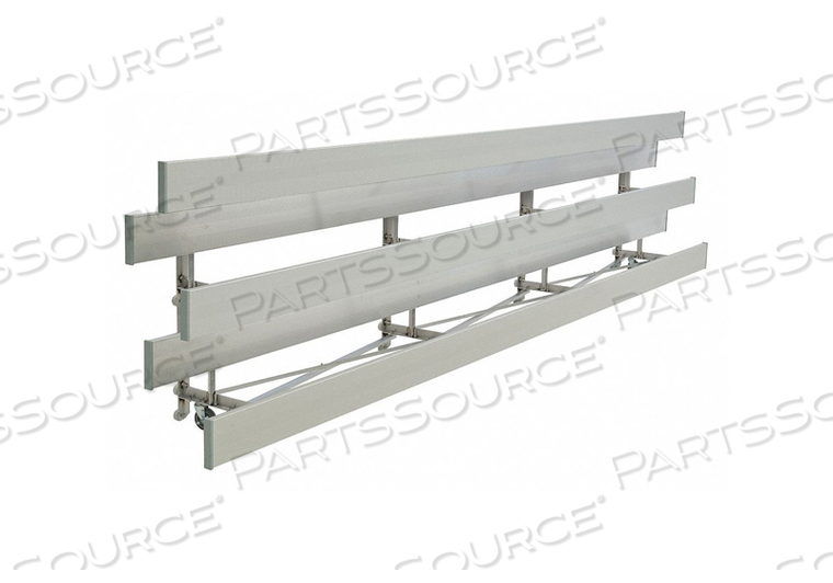 BLEACHER 3 ROWS 48 SEATS 24 FT L by National Recreation Systems