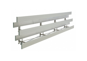 BLEACHER 3 ROWS 48 SEATS 24 FT L by National Recreation Systems