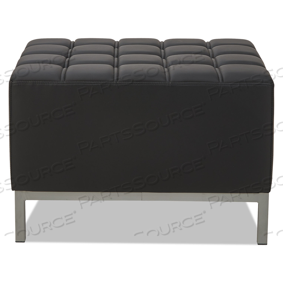 ALERA QUB SERIES OTTOMAN, 26.38W X 21.5D X 17.5H, BLACK by Alera
