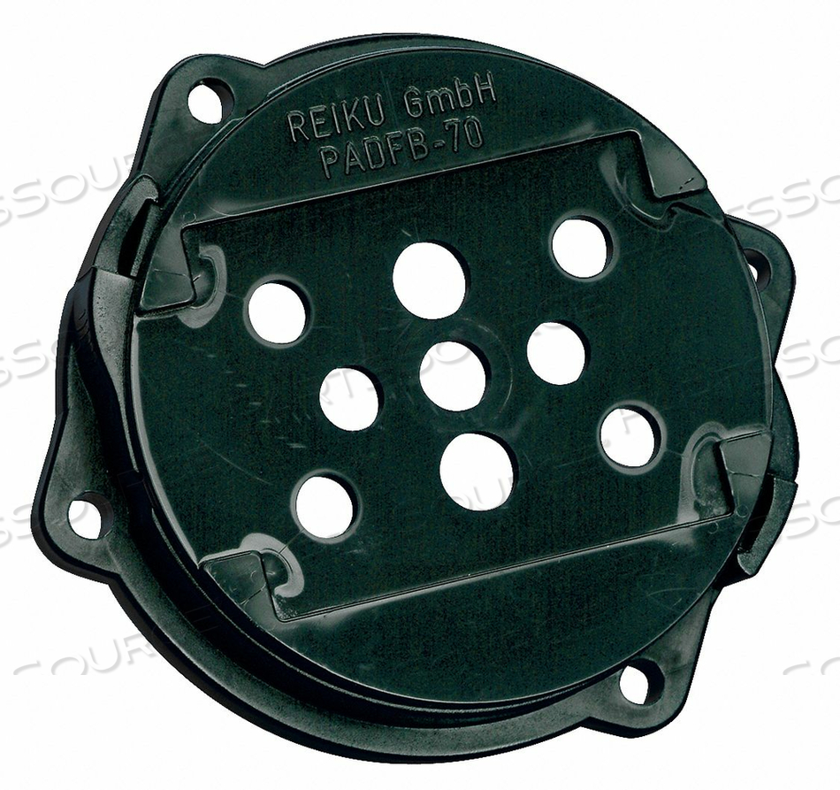 FLANGE 2.750 IN. BLACK POLYAMIDE by Reiku FLANGE 2.750 IN. BLACK POLYAMIDE by Reiku