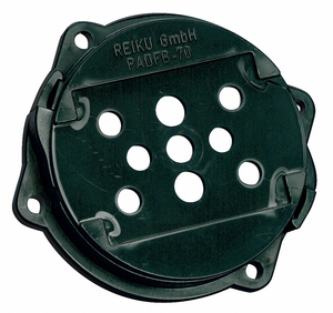 FLANGE 2.750 IN. BLACK POLYAMIDE by Reiku