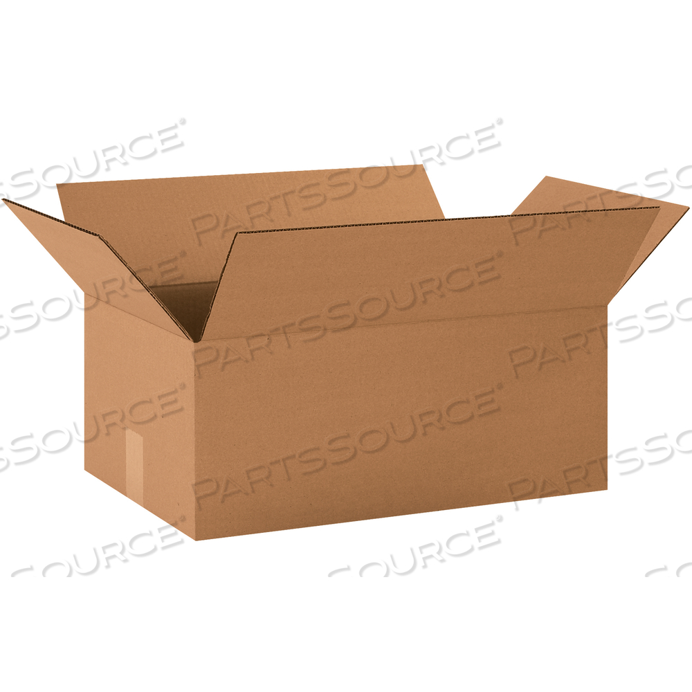 CORRUGATED BOXES, 19" X 12" X 7", KRAFT, 25/BUNDLE by BOX Partners (Box Acquisitions, LLC)