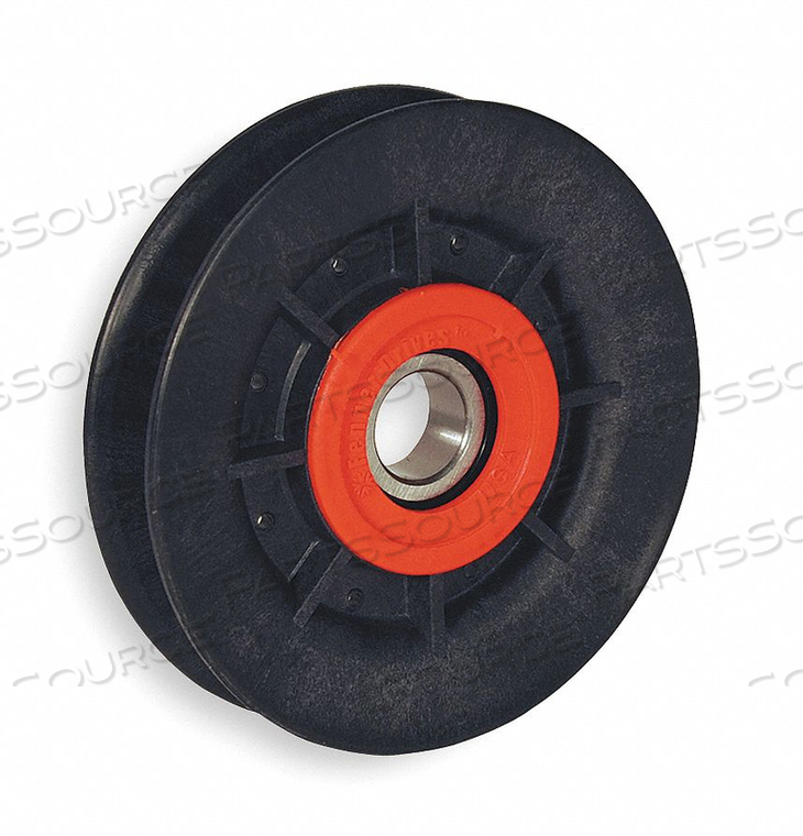 V-BELT IDLER PULLEY B BELT TYPE 4 IN O D by Fenner Drives