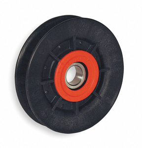 V-BELT IDLER PULLEY B BELT TYPE 4 IN O D by Fenner Drives