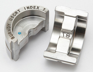 CRIMPING DIE U STYLE 12 TONS 6 AWG by Burndy CRIMPING DIE U STYLE 12 TONS 6 AWG by Burndy