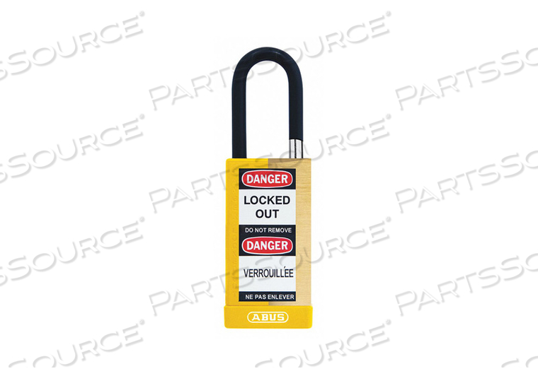 KEYED PADLOCK 3/4 W X 1-1/2 H SHACKLE by Abus KEYED PADLOCK 3/4 W X 1-1/2 H SHACKLE by Abus