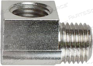 ELBOW, STREET, BRASS, 90° ANGLE, NICKEL PLATED FINISH, NPT MALE X NPT FEMALE OUTER CONNECTION TYPE by Precision Medical, Inc.