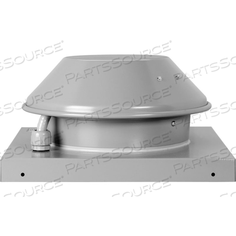 6" ROOF MOUNT (CURB) CENTRIFUGAL DIRECT DRIVE VENTILATOR, 115V, 1 PH, 227 CFM by Fantech 6" ROOF MOUNT (CURB) CENTRIFUGAL DIRECT DRIVE VENTILATOR, 115V, 1 PH, 227 CFM by Fantech