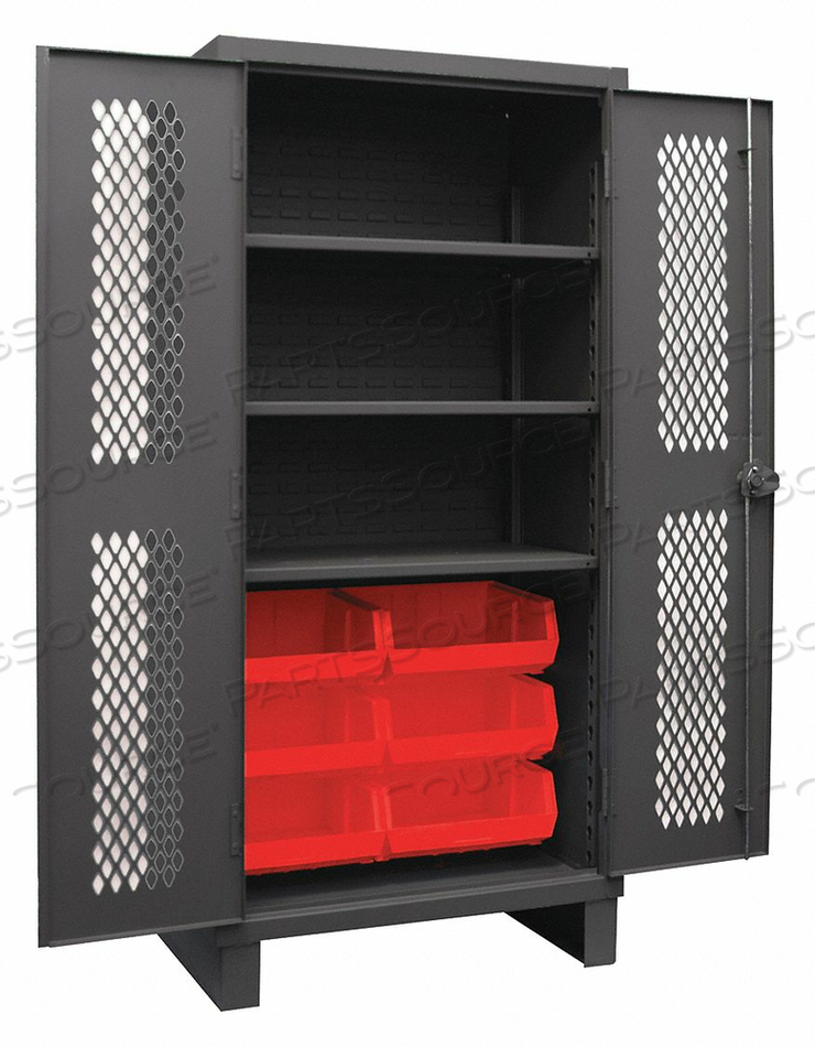 BIN CAB LOUVERED/SHELVING 78 H 36 W 24 D by Durham Manufacturing Company BIN CAB LOUVERED/SHELVING 78 H 36 W 24 D by Durham Manufacturing Company