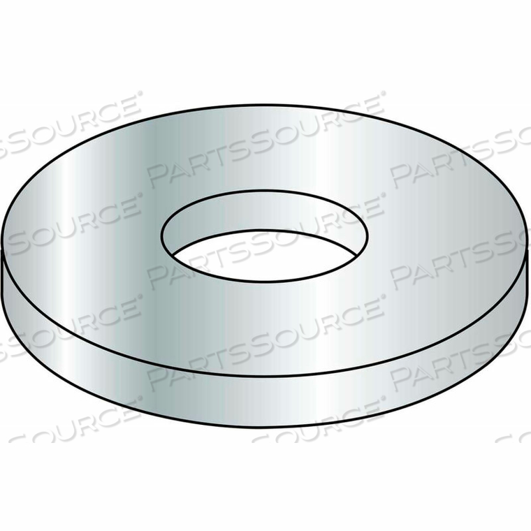 1/4" X 1-1/4" FENDER WASHER - STEEL - ZINC - PKG OF 50 LBS. by Kanebridge Corporation