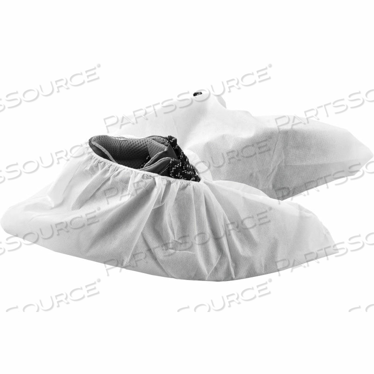 SKID RESISTANT DISPOSABLE SHOE COVERS, SIZE 12-15, WHITE, 150 PAIRS/CASE by Hubei Kangcheng Non-Woven Co.-Wuhan