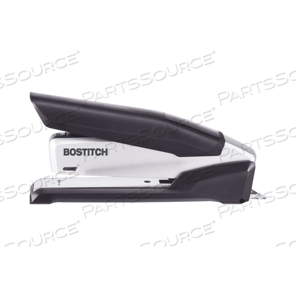 INPOWER SPRING-POWERED DESKTOP STAPLER WITH ANTIMICROBIAL PROTECTION, 28-SHEET CAPACITY, BLACK/SILVER by Bostitch