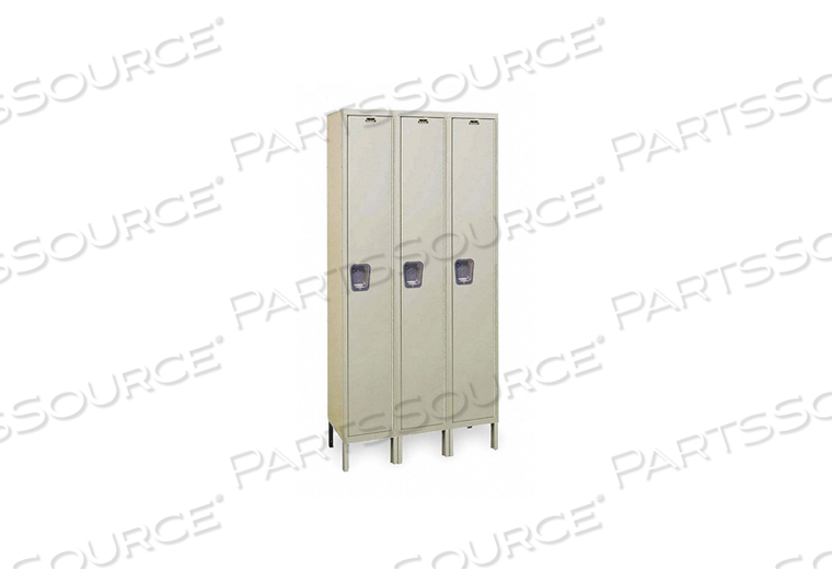 WRDRB LOCKR SOLID 3 WIDE 1 TIER TAN by Hallowell