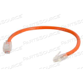 CABLE, 6 MM, 24 AWG CABLE, PVC, ORANGE, RJ-45 MALE, RJ-45 MALE, 4 PAIR CONDUCTORS, 30 V, CAT6, 75 DEG C, MEETS CE by Legrand AV (C2G) CABLE, 6 MM, 24 AWG CABLE, PVC, ORANGE, RJ-45 MALE, RJ-45 MALE, 4 PAIR CONDUCTORS, 30 V, CAT6, 75 DEG C, MEETS CE by Legrand AV (C2G)
