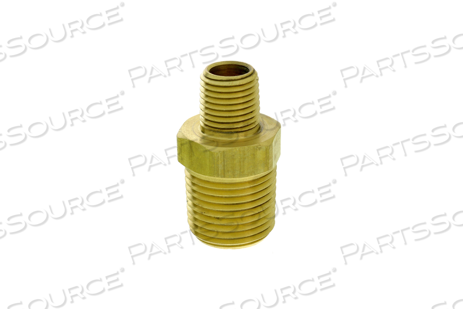 HEX NIPPLE, 1/2 IN, BRASS, RED, 1/4 IN by Getinge USA Sales, LLC