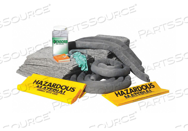 SPILL KIT REFILL CHEM/HAZMAT BROWN by Enpac