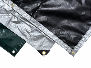TARP 10 FT X 12 FT. SILVER/BLACK by Mauritzon