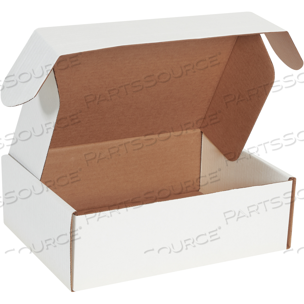DELUXE LITERATURE MAILERS, 12 1/8" X 9 1/4" X 4", WHITE, 50/BUNDLE by BOX Partners (Box Acquisitions, LLC)