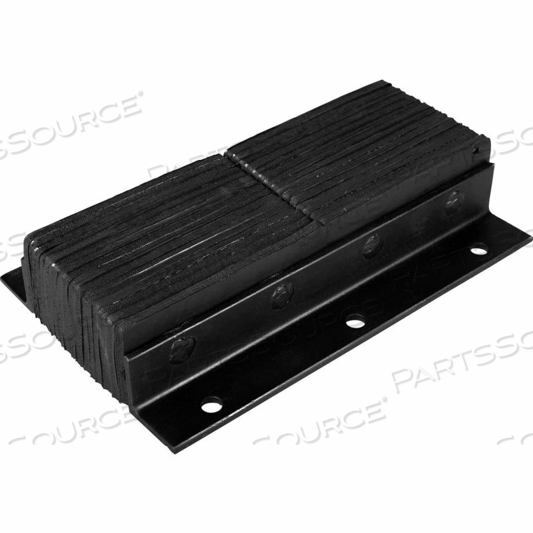IDEAL WAREHOUSE LAMINATED DOCK BUMPER 13"W X 4-1/2"D X 24"H by Ironguard
