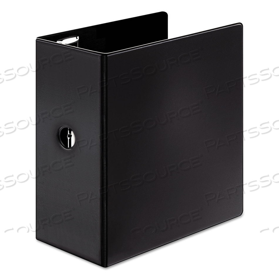 PREMIER EASY OPEN LOCKING SLANT-D RING BINDERS, 3 RINGS, 5" CAPACITY, 11 X 8.5, BLACK by Cardinal