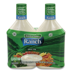 ORIGINAL RANCH DRESSING, 40 OZ BOTTLE, 2 BOTTLES/PACK by Hidden Valley