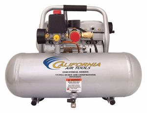 AIR COMPRESSOR ULTRA QUIET IND. 1.0 HP by California Air Tools