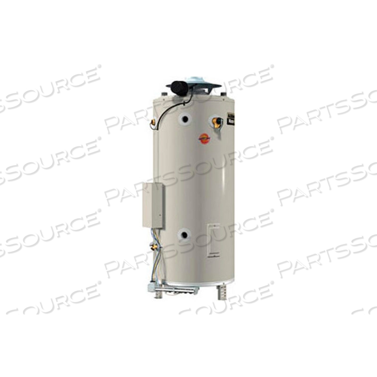 MASTER-FIT COMMERCIAL TANK TYPE WATER HEATER NAT GAS 100 GAL. 197000 BTU 