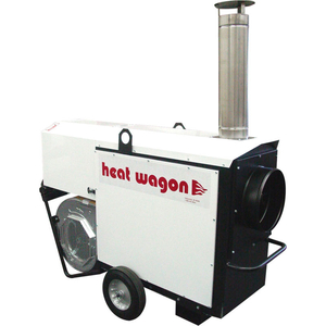 INDIRECT FIRED OIL HEATER - 400,000 BTU 120V DUCTABLE by Heat Wagon