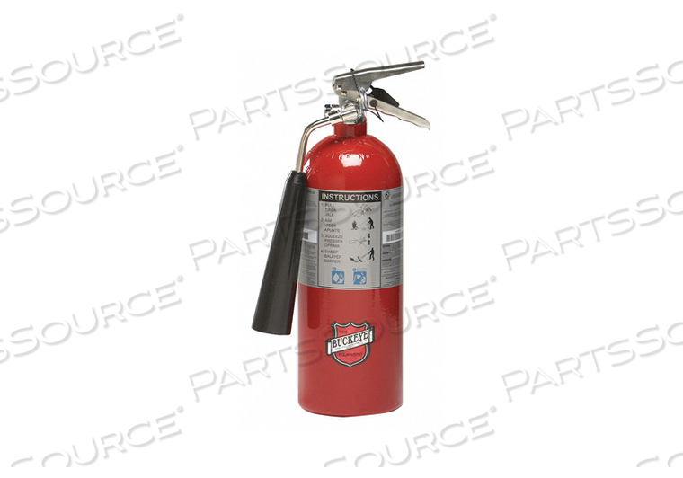 FIRE EXTINGUISHER 5B C 5LB CARBONDIOXIDE by Buckeye