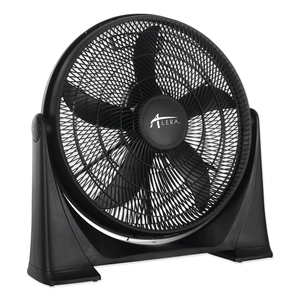 20" SUPER-CIRCULATOR 3-SPEED TILT FAN, PLASTIC, BLACK by Alera