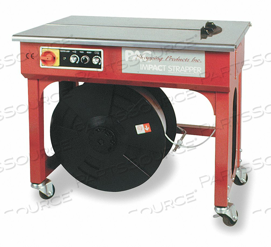 TABLETOP STRAPPING MACHINE SEMI-AUTO by PAC Strapping Products Inc. TABLETOP STRAPPING MACHINE SEMI-AUTO by PAC Strapping Products Inc.