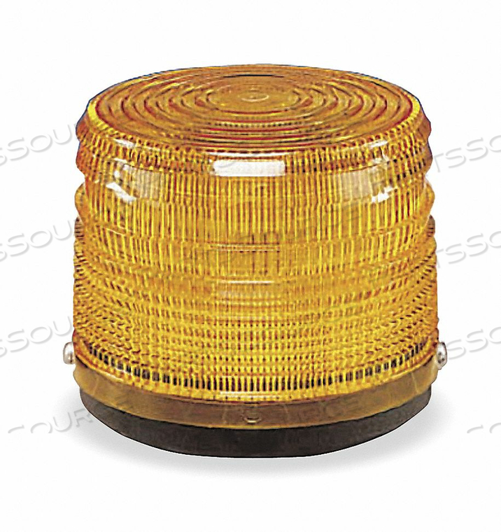 STROBE LIGHT, 24VDC, AMBER by Federal Signal STROBE LIGHT, 24VDC, AMBER by Federal Signal