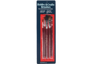 BRUSH (1) EA 1/2 #2 #4 1/4  1/2 PK5 by Wooster