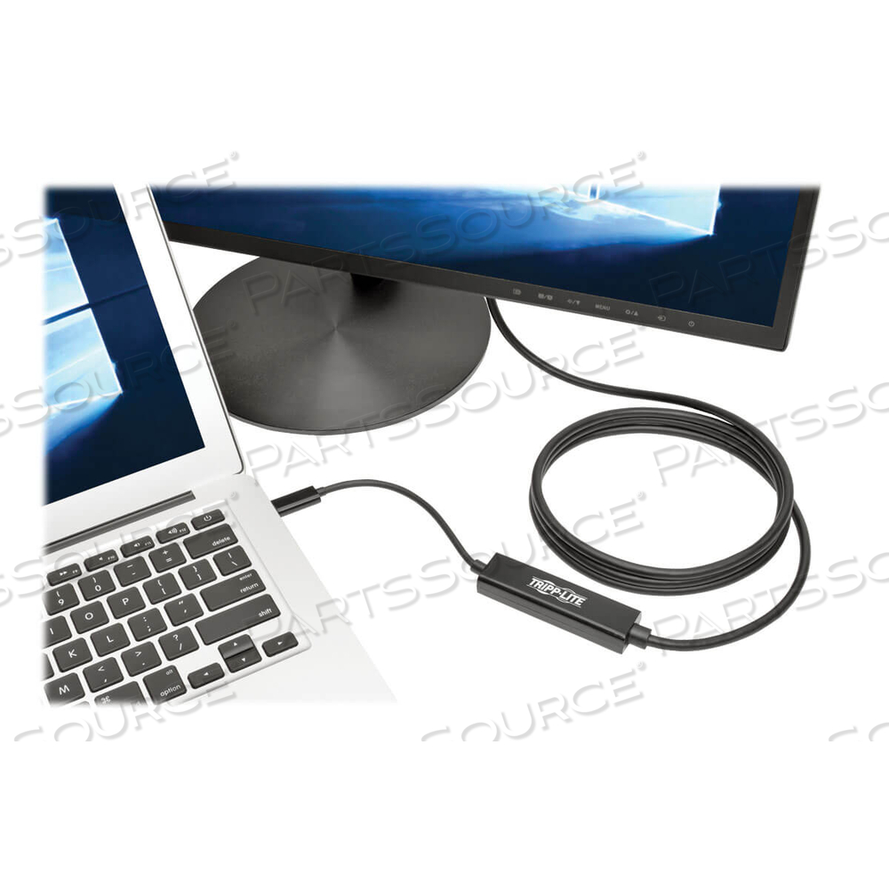 USB C TO VGA ADAPTER CONVERTER CABLE 1080P TYPE C TO VGA 6FT by Tripp Lite