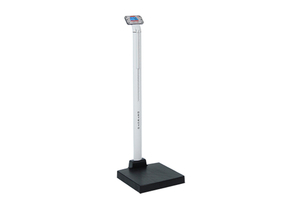 DIGITAL CLINICAL SCALE, INCLUDES NON-MEDICAL-GRADE AC ADAPTER, MECHANICAL HEIGHT ROD, 600 LB/300 KG by Detecto Scale / Cardinal Scale