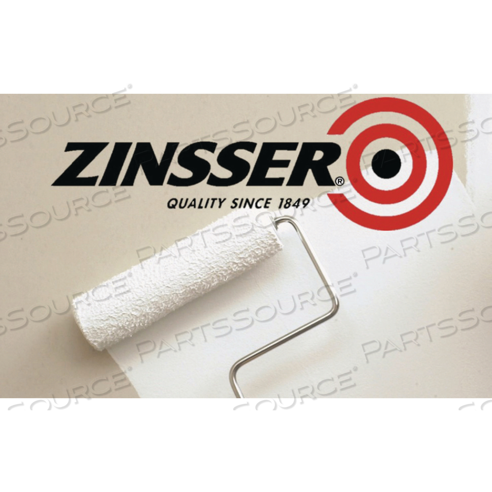 BIN AEROSOL PRIMER WITH TURBO SPRAY SYSTEM, INTERIOR, FLAT WHITE, 26 OZ AEROSOL CAN by Zinsser