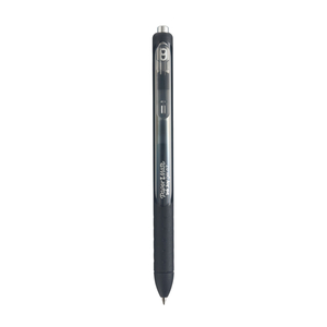 INKJOY GEL PEN, RETRACTABLE, MEDIUM 0.7 MM, BLACK INK, BLACK BARREL, DOZEN by Paper Mate