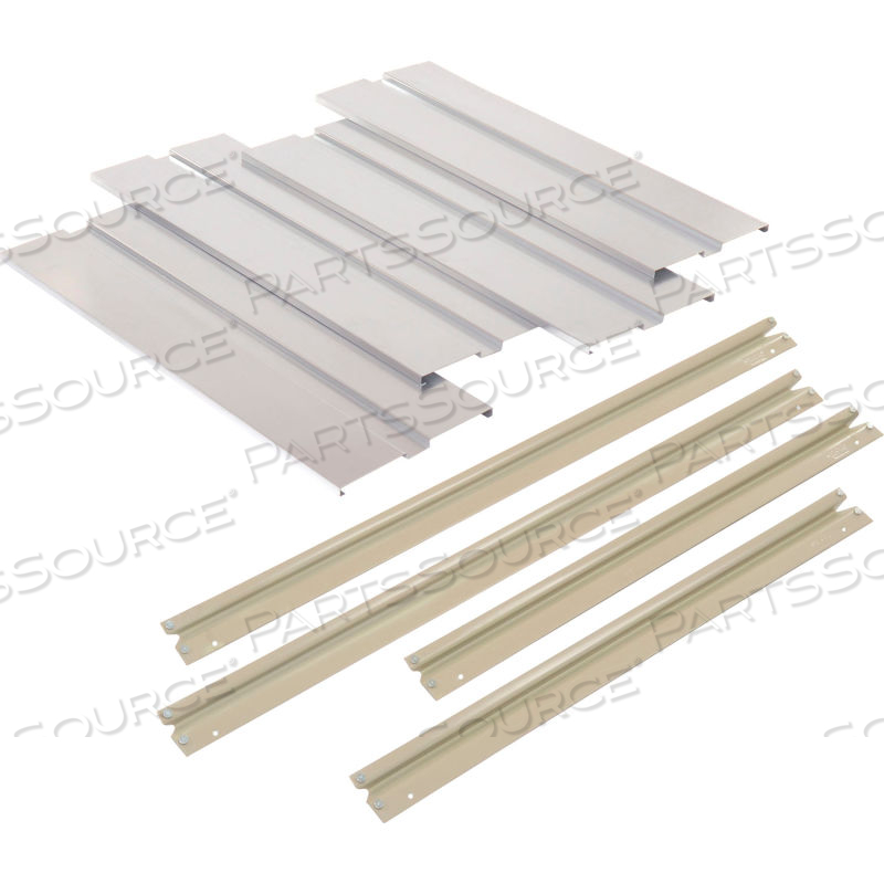 ADDITIONAL LEVEL FOR 48"W X 36"D HIGH CAPACITY RACK STEEL DECK - TAN by Approved Vendor