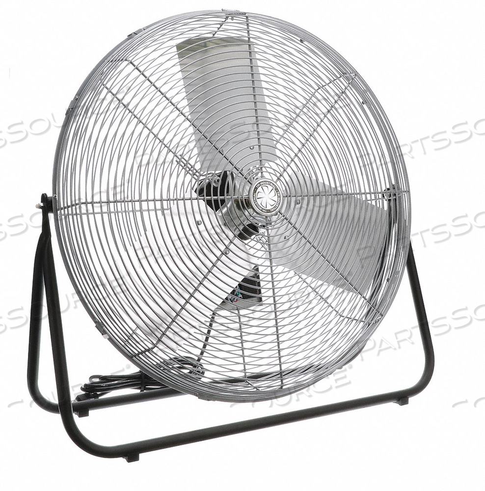 FLOOR FAN 24 120V TEAO 1/8HP 2.4A GRAY by TPI Corporation