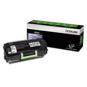 LEXMARK 521H - HIGH YIELD - BLACK - ORIGINAL - TONER CARTRIDGE LCCP, LRP - FOR LEXMARK MS810, MS811, MS812 by Lexmark