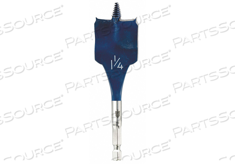 SPADE BIT STEEL 1-1/4 X 4 by Bosch Tools