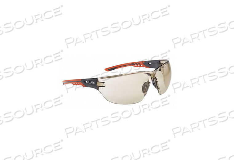 SAFETY GLASSES ANTI-FOG COATING AMBER PR by Bolle Safety