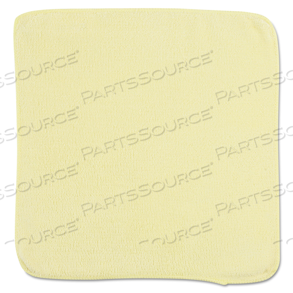 MICROFIBER CLEANING CLOTHS, 12 X 12, YELLOW by Rubbermaid Medical Division MICROFIBER CLEANING CLOTHS, 12 X 12, YELLOW by Rubbermaid Medical Division