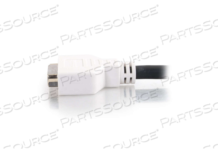 DUAL LINK DIGITAL VIDEO EXTENSION CABLE, BLACK, 1 M, 1 X DVI-D DUAL LINK MALE, 1 X DVI-D DUAL LINK FEMALE 