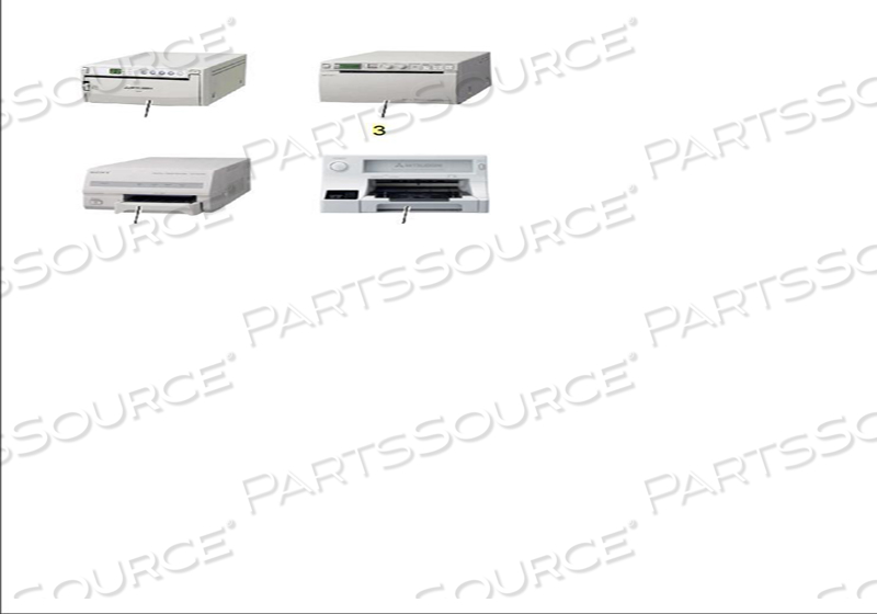 PRINTER, BW SONY UP-D897 by Siemens Medical Solutions