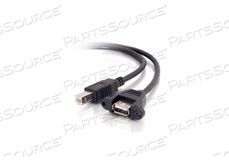 3FT USB 2.0 AF TO BM PANEL MOUNT CABLE by Legrand AV (C2G)