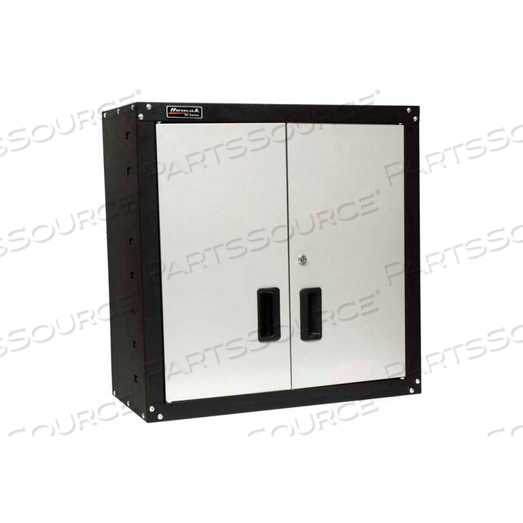 WALL CABINET 2 DOOR WITH 2 SHELVES by Homak Manufacturing WALL CABINET 2 DOOR WITH 2 SHELVES by Homak Manufacturing