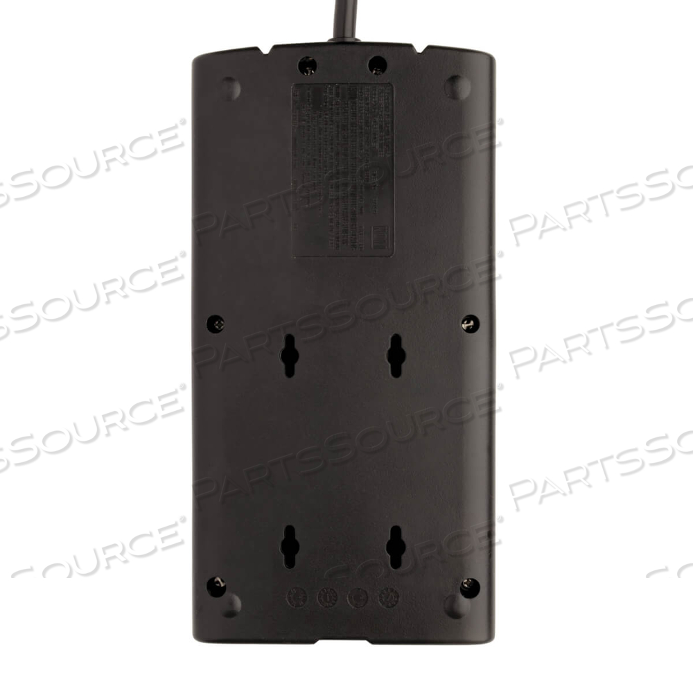 SURGE PROTECTOR 8 OUTLET, 120V COAX,10FT CORD by Tripp Lite