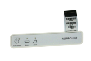 OVERLAY, POWER SWITCH, WHITE, NON-ENGLISH (UI) LANGUAGE, FOR USE WITH: FOR V60 PLUS VENTILATOR by Philips OVERLAY, POWER SWITCH, WHITE, NON-ENGLISH (UI) LANGUAGE, FOR USE WITH: FOR V60 PLUS VENTILATOR by Philips