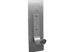 MAGNETIC COAT HOOK 2 IN W SATIN STEEL by Magna Visual